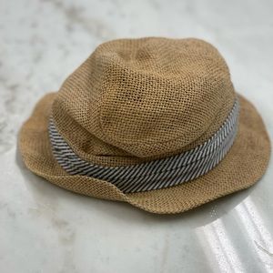 Gap Straw Fedora Hat size toddler S/M